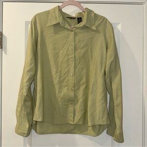 💕SALE💕Krazy Kat Green Checkered Shirt